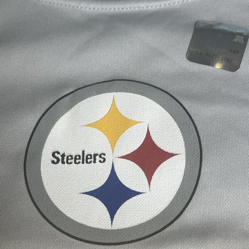 New Pittsburgh Steelers NFL Logo Official Run Walk 2023 Adult Tee Shirt Jersey M - Picture 2 of 10