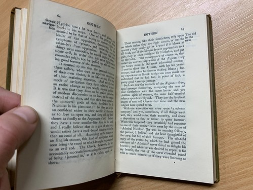 1905 "EOTHEN" WILLIAM KINGLAKE 1832 MIDDLE EAST TRAVEL SMALL LEATHER BOOK (P2) - Picture 12 of 16