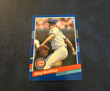 1991 Donruss Baseball Greg Maddux #374 HOF Set Break NM