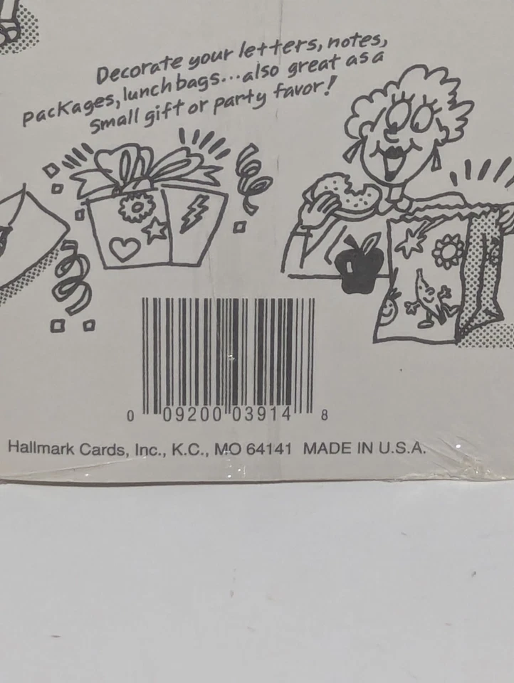 Vintage RARE COCA COLA 1992 Kids Stickers 4 Sheets New Sealed USA Made Hallmark - Image 4 of 4