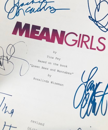 Mean Girls Movie Script of 118 Pages Amy Poehler, Amanda Seyfried Autographs - Picture 6 of 8