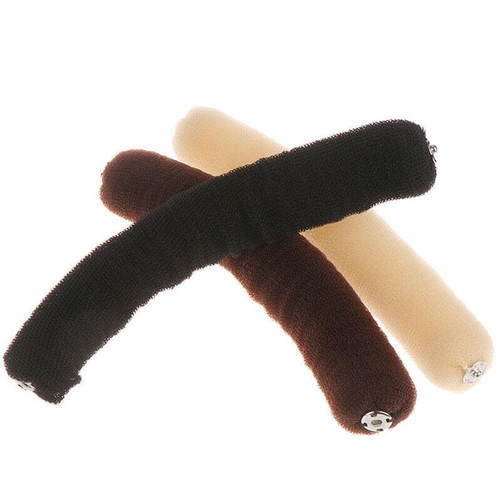 NEW Foam Sponge Hair Styling Donuts Bun Maker Former Tool French NICE USNEW - Picture 9 of 12