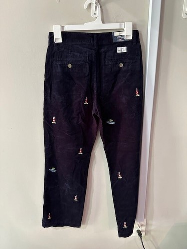NWT Boy's Navy Vineyard Vines Khakis Size 16 #O11 - Picture 2 of 3