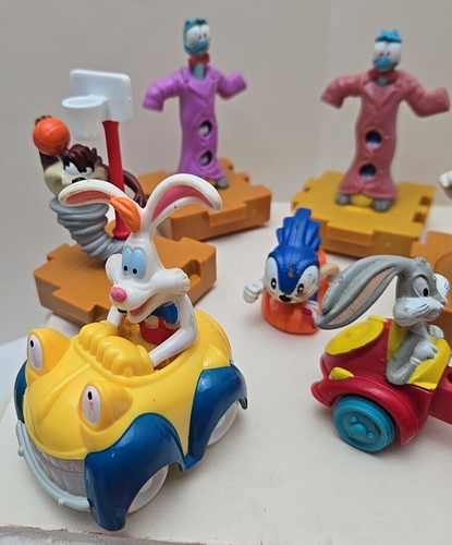 Vintage 1990’s Lot Of 16 McDonald’s Happy Meal Toys Space Jam Toons Oz and More - Picture 6 of 12