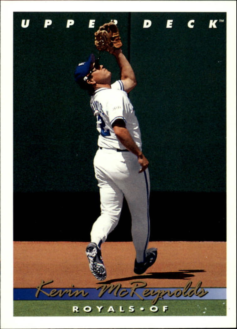 1993 Upper Deck Baseball Card #592 Kevin McReynolds
