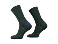 Comodo Alpaka Merino Wandersocken Khaki 39-42