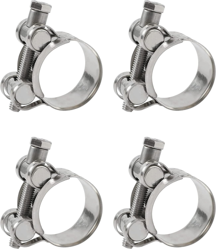 4 Pack 3/4 Inch T-Bolt Hose Clamps Working Range 17Mm-19Mm for 3/4 Inch Hose ID, - Picture 11 of 12