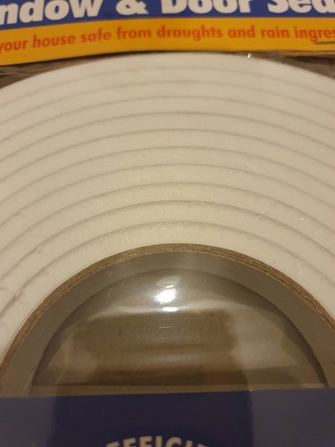 2 X 4.5m SELLO DE ESPUMA CINTA PUERTA VENTANA SIN RUIDO AIRE CONDENSACIÓN AHORRO ENERGÍA - Imagen 4 de 4