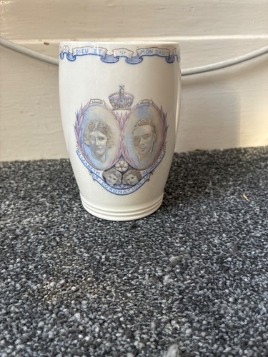 Krönung Memorabilia George VI Becher Tasse 1937 Wedgewood