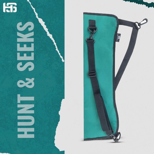 Hunt & Seek Archery Back/Side Fabric Quiver with Accessory Pocket - Picture 4 of 30