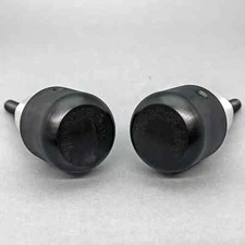 SUZUKI 2008-2010 GSXR 600 / 750 WOODCRAFT FRAME SLIDER KIT - SHORT BLACK PUCKS