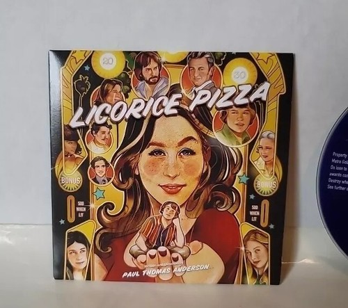 Licorice Pizza 2021 FYC Promotional Awards Movie DVD Bradley Cooper Paul Anderso - Picture 1 of 9