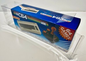 1 Box Protector for C64 MINI Console     Clear Display Case Commodore 64 Classic