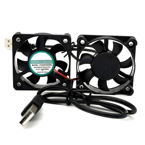 40mm 50mm 60mm 80mm DC5V PC Computer Case Cooling Cooler USB Heatsink Fan I4P3 - Picture 5 of 16
