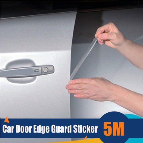 5M Clear Stickers Car Door Edge Scratch Guard Trim Protector Strip Accessories - Picture 2 of 13