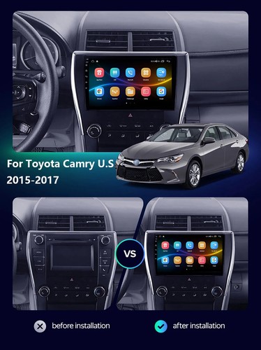 For Toyota Camry 2015-2017 Carplay Car Stereo Radio GPS Multimedia Player Screen - Picture 15 of 32
