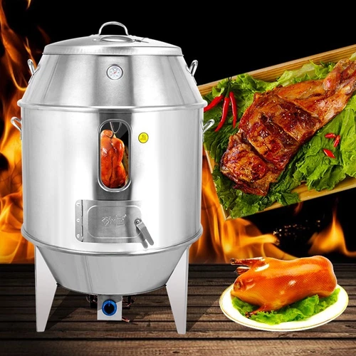 Energy Saving LPG Gas Roast Duck Oven Double Layer w Heat Preservation Asbestos