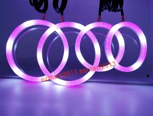 for ACURA TSX 2004-2008 headlight 6 halo ring Dream color Chasing flow RGB DRL - Picture 18 of 24
