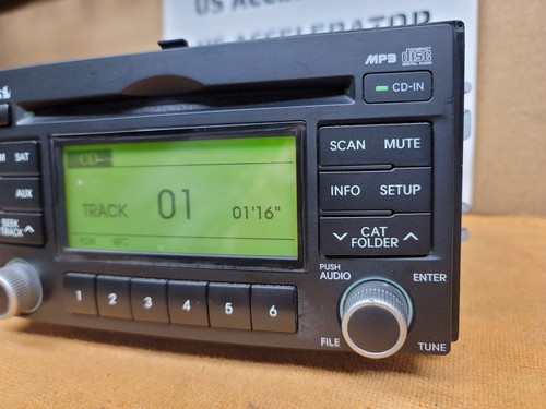 GENUINE 2012-2014 KIA RIO OEM Factory Radio CD PLAYER Stereo 96160-1F610 - Picture 5 of 12