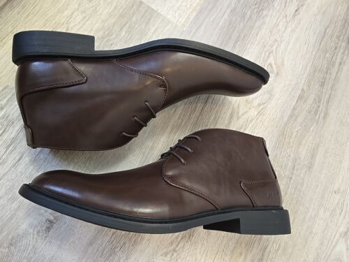 Marc New York By Andrew Marc Men's Chukka Ankle Boot Russell Brown Size 8.5 NEW - Picture 3 of 11