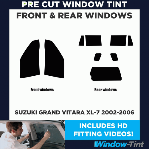 For Suzuki Grand Vitara XL-7 2002-06 Full Pre Cut Window Tint Kit Front & Rear - Picture 2 of 10