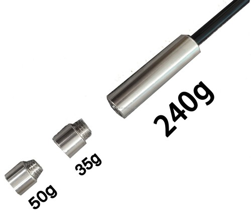 Golf Swing Speed Distance Training Stick Trainer Adjust Portable 240-325g Tempo - Picture 3 of 11