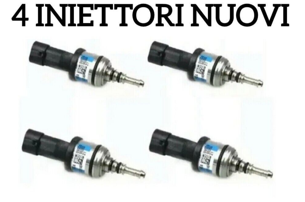 4 INIETTORI PER BRC 09SQ99020021G BLU GPL CON SEEGER NUOVO TIPO - Foto 6