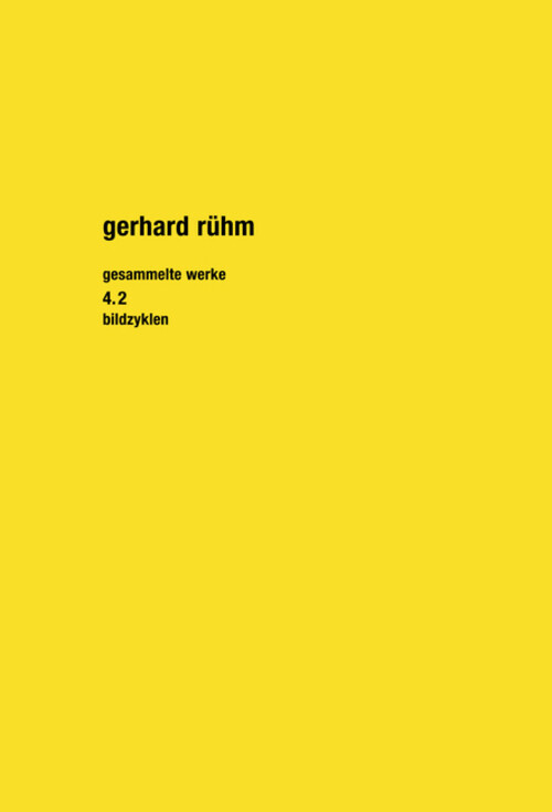 Thumbnail - Gerhard Rühm | Gesammelte Werke. Band 4.2 | Buch | Deutsch (2020) |