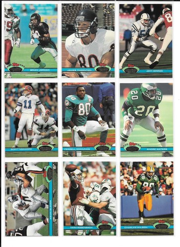 1991 Stadium Club Football Trading Cards / Choose From List  #s 1 - 250 / mb37 - Picture 5 of 219