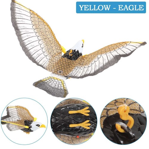 Electric Interactive Simulation Bird Cat Toy Flying Eagle Hanging Toy Dog Cat - Picture 6 of 15