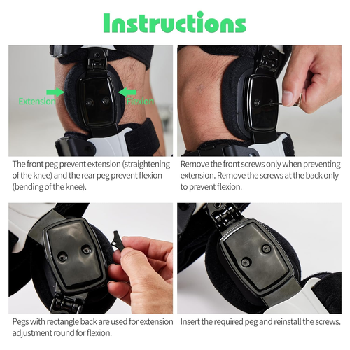 OA Unloader Knee Brace, Medial Unloader Knee Brace for Arthritis Pain Relief, Os - Picture 4 of 7