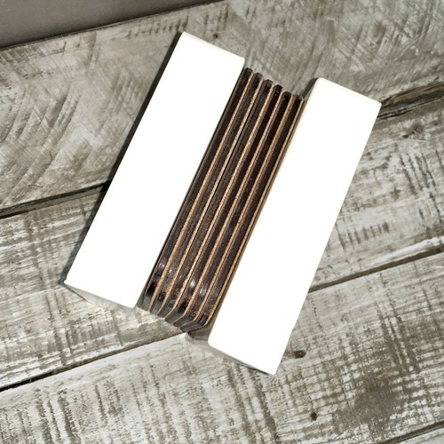 6 Square Pimpernel Coasters Caribbean US Virgin Islands Island Life - Picture 15 of 15