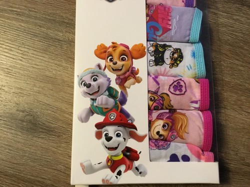 Nickelodeon PAW Patrol Girls' 7 Pack Panties Underwear size 6 - Picture 4 of 5