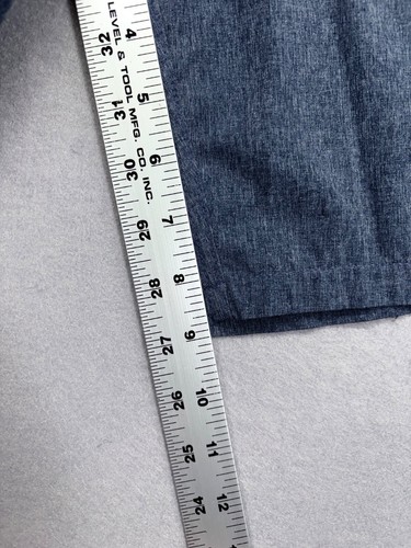 Hurley Men's Phantom Walk-Shorts Size 34 Blue/Grey Hybrid Quick Dry Stretch - Picture 8 of 8