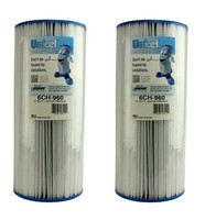 2 Unicel 6ch-960 Jacuzzi Premium Replacement Pool Spa Filter Cartridges 6540-476 on sale 2 Unicel 6ch-960 Jacuzzi Premium Replacement Pool Spa Filter Cartridges 6540-476 on sale