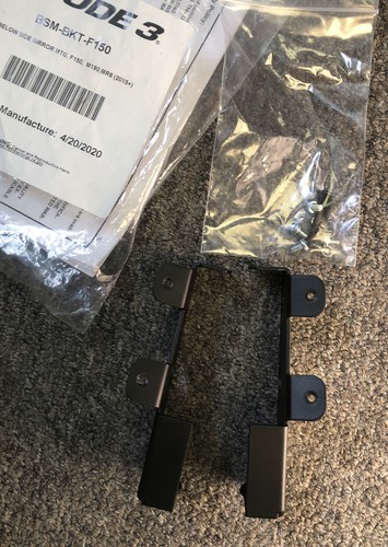 BSM-BKT-F150 Code-3 Side Mirror Mount Bracket 2015-2020 F150 - Picture 3 of 4