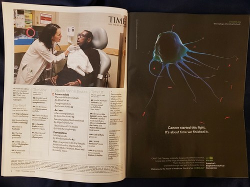 Time Magazine Nov 2019 Double Issue: Health Innovation: Robots, Medicine, etc - Picture 2 of 10