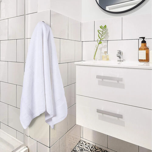 Luxury Bath Towels Pack of 4 27x54 Inches Cotton Soft 600 GSM Utopia Towels - Picture 82 of 134