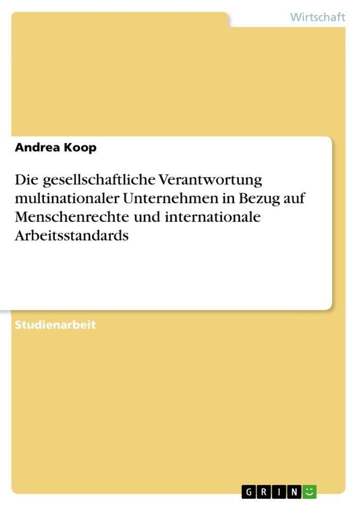 Thumbnail - Andrea Koop | Die Gesellschaftliche Verantwortung Multinationaler