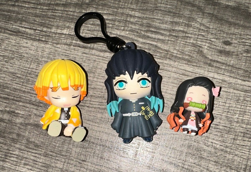 Demon Slayer - Rubber Keychain 3D Muichiro Tokito KG/S.A.U. By M.I.I. 2.75”
