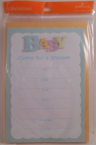 stationary baby shower