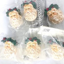 Father Christmas Hand Painted Doll Heads by Daisy Kingdom for your craft ideas