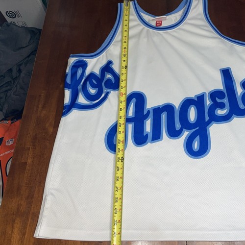 Los Angeles Mitchell and Ness Herren 2XL Basketball Trikot - Bild 4 von 7