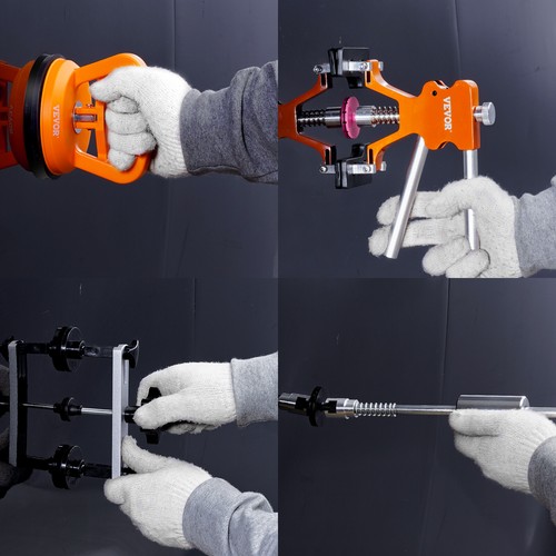 VEVOR 107PCs Kit Débosselage Carrosserie Outil de Débosselage sans Peinture Auto - Bild 8 von 12