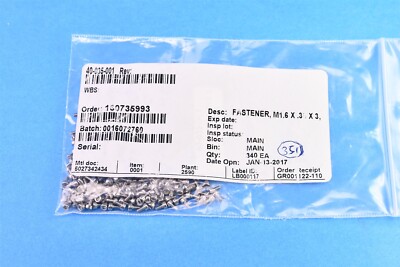 340 McMaster-Carr Socket hex cap Screw Fastener M1.6 x .35 x 3 | eBay
