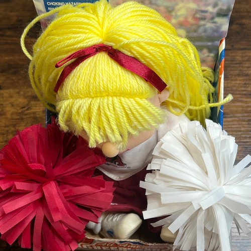 VINTAGE All American Cheerleader Doll We Got The Beat Alabama Crimson Tide BELLA! - Foto 5 di 9