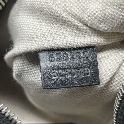 Gucci Calfskin GG Embossed Perforated Tennis Belt Bag Black Gucci Calfskin GG Embossed Perforated Tennis Belt Bag Black
