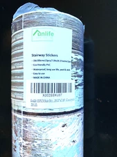 Funlife Stairway Stickers Staircase Decals Stair PVC Waterproof Cottagecore