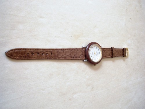 Orologio ALDEX VERYWOOD QUARTZ Made in Italy USATO "Classico Vintage 1980" - Foto 6 di 8