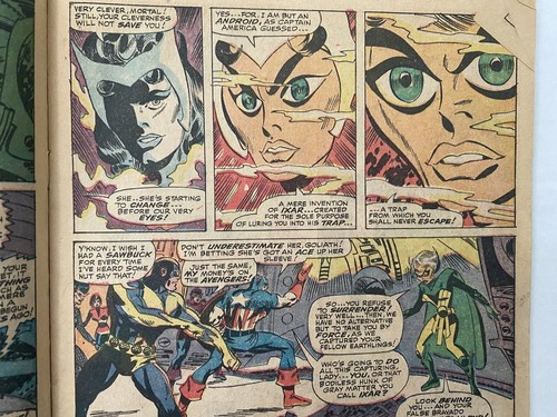 AVENGERS #36 : The Ultroids Attack! (1st Appearance) 1967 🔑 12¢ Marvel Comics - Imagen 8 de 11